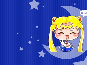 安卓动漫 卡通 插画 剪刀手 水冰月 妖未初手机壁纸
