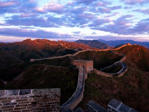 安卓开阔 风景 大气 旅游 风光 旅游胜地 长城 万里长城手机壁纸