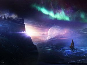 安卓创意 星空 梦境手机壁纸