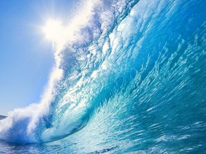 安卓风景 风光 海浪 海 大海 海水 海边手机壁纸