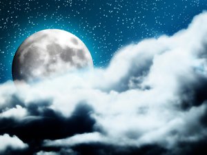 安卓创意 云 星空 星球手机壁纸