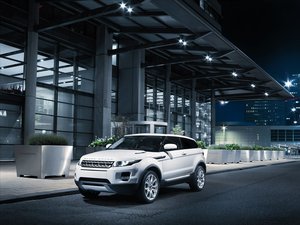 汽车 SUV 白色 路虎 Evoque