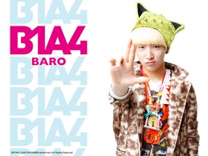 安卓男明星 日韩车善玗 组合 B1A4手机壁纸