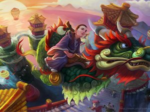 安卓游戏 经典游戏 杨辰 魔兽世界 神游潘达利亚手机壁纸