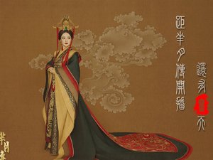 孙俪 芈月传 唯美 中国风 手绘 宽屏