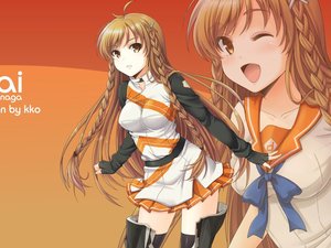安卓动漫 CG 漫画 日本 美女 性感 可爱 mirai 草泥马手机壁纸