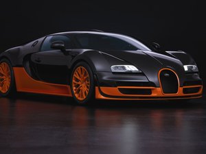 Bugatti Veyron 布加迪 威龙 超跑 跑车 汽车 宽屏