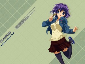 动漫 CG 日本 CLANNAD 美少女 可爱 草泥马