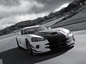 道奇蝰蛇 Dodge Viper 汽车 宽屏