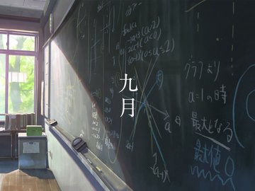 动漫 开学季 文字控