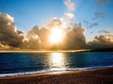 风景 大海 沙滩