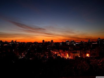 风景 城市 摄影 剪影