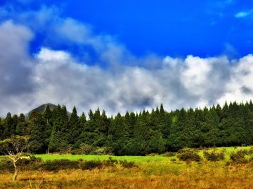 自然风光 蓝天 白云 风景