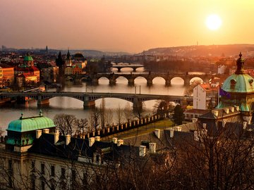 布拉格 捷克首都 风景 风光 美景 旅游 自然