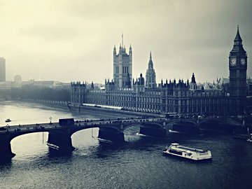 风景 旅游胜地 城市 英国 伦敦 大本钟