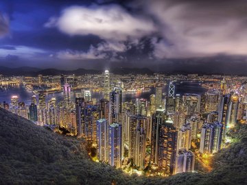 风景 香港 城市