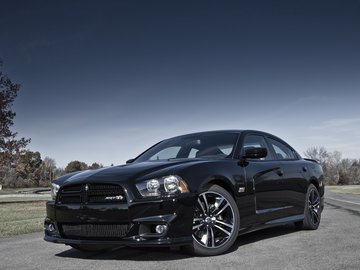 Dodge 道奇 Charger 汽车 宽屏 跑车 黄色