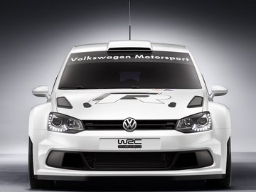 Volkswagen Polo 大众 赛车 汽车 宽屏