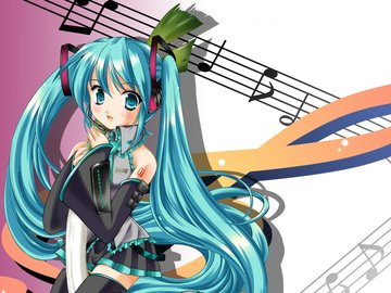 动漫 初音