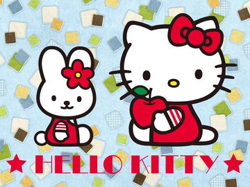 Hello Kitty 可爱 卡通 宽屏