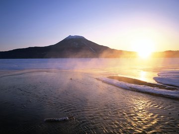 风景 落日余晖