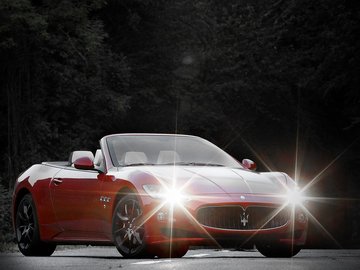 Maserati GranCabrio Sport 玛莎拉蒂 跑车 汽车 宽屏