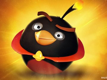 愤怒的小鸟 Angry Birds 可爱 卡通 游戏 宽屏