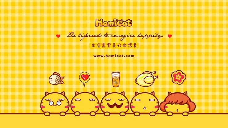 动漫 原创 Hamicat 哈咪猫 想象