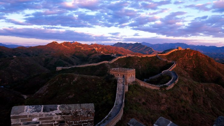 开阔 风景 大气 旅游 风光 旅游胜地 长城 万里长城