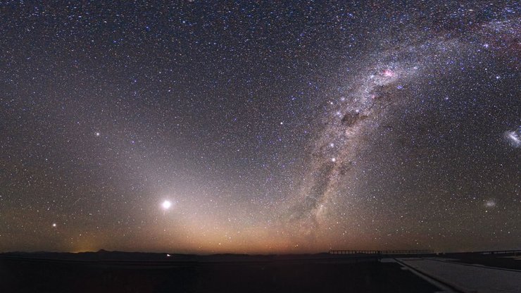 风景 摄影 星空 银河