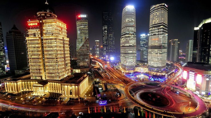 风景 城市 夜景