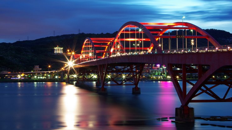 风景 城市夜景