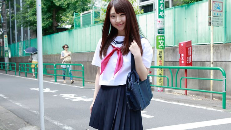 美女 可爱 学生装 学妹 可人 制服