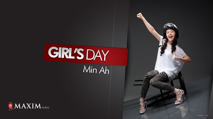 女明星 日韩 方敏雅 组合 Girl's Day 美女 可爱