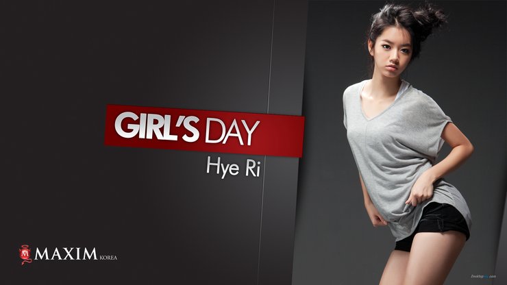 女明星 日韩 李惠利 组合 Girls Day 美女