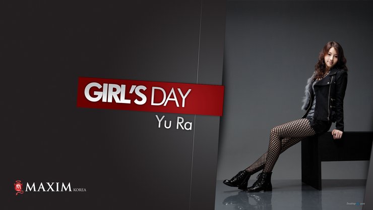 女明星 日韩 金亚荣 组合 Girls Day 美女