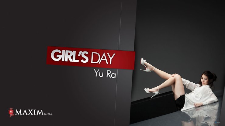 女明星 日韩 金亚荣 组合 Girl's Day 美女