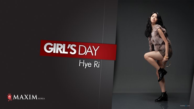 女明星 日韩 李惠利 组合 Girl's Day 美女