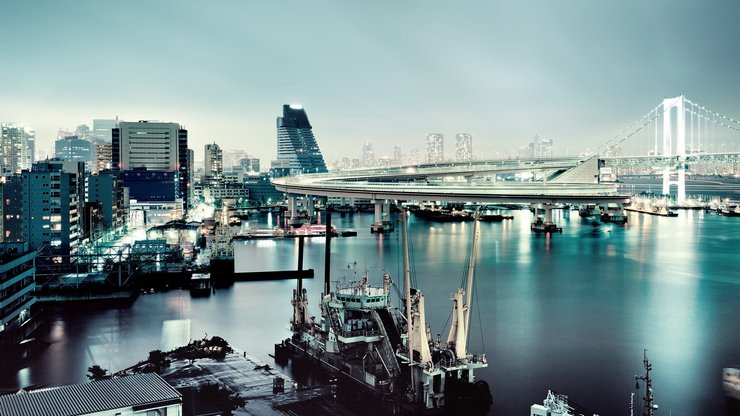 超宽 全景 风景 城市夜景 mlgb