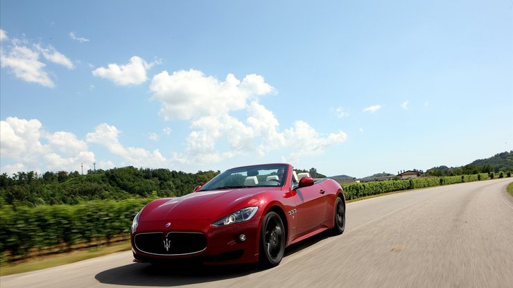 Maserati GranCabrio Sport 玛莎拉蒂 跑车 汽车 宽屏