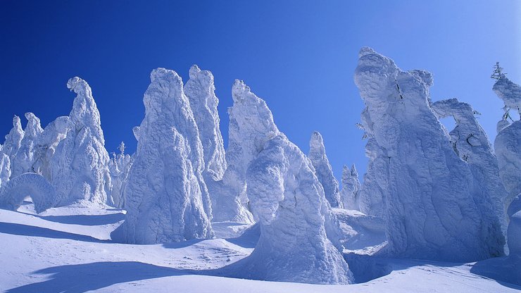 风景 银装素裹 冰天雪地