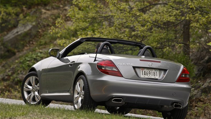 Mercedes Benz 奔驰 SLK350 汽车 宽屏