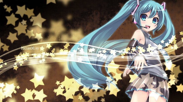 动漫 CG 初音 漫画 美女 可爱 清纯