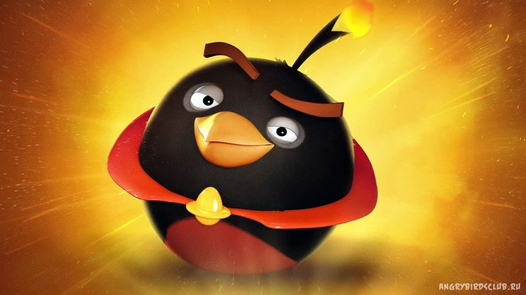 愤怒的小鸟 Angry Birds 可爱 卡通 游戏 宽屏