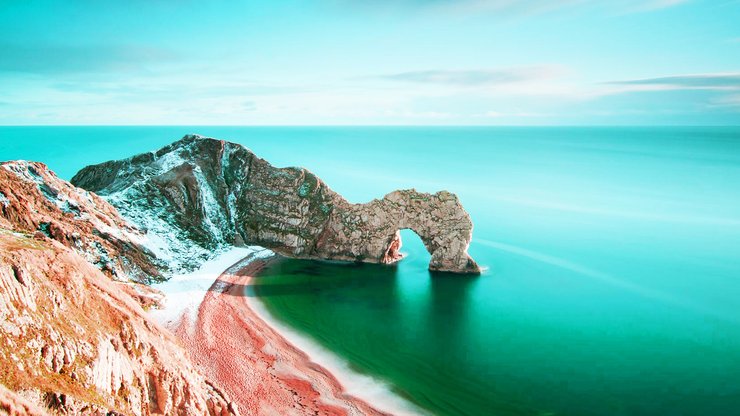 超宽 全景 风景 海洋天堂 mlgb