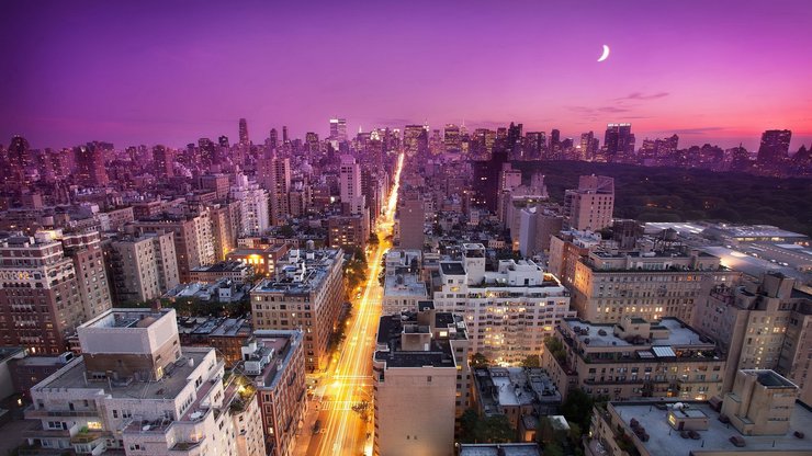 风景 城市夜景