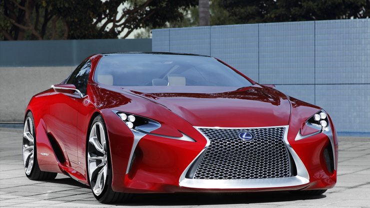 跑车 雷克萨斯 Lexus LF-LC Sports Coupe Concept