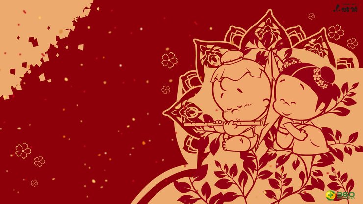 安卓手机动漫 手绘 动画 漫画 儿童桌面专用 小破孩1月 小破孩高清壁纸