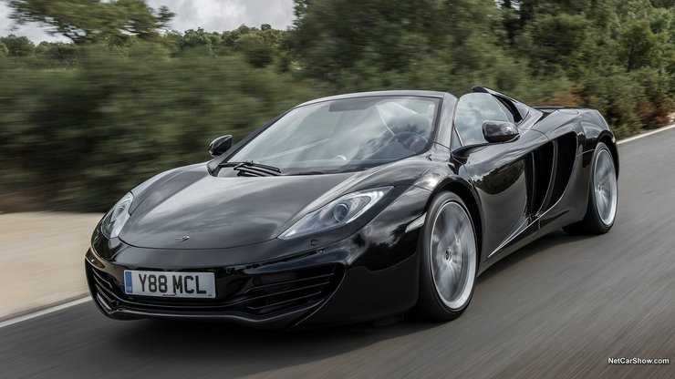 安卓手机汽车 超跑 迈凯轮 2013款 McLaren MP4-12C Spider高清壁纸
