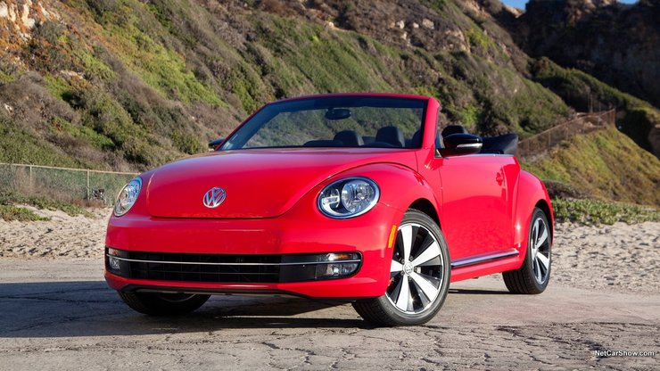 安卓手机汽车 敞篷 大众 甲壳虫 2013款 Volkswagen Beetle Convertible高清壁纸